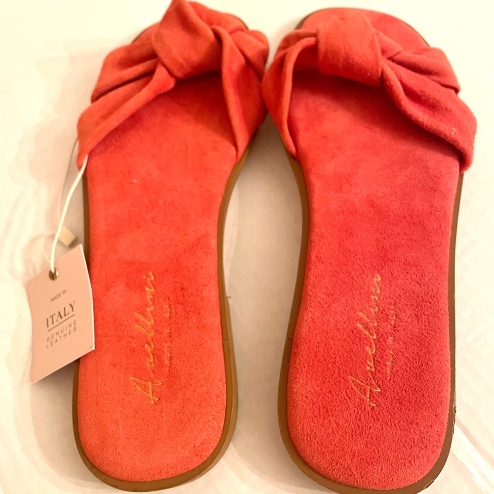 Avellini Slide Knot Sandals Made In Italy